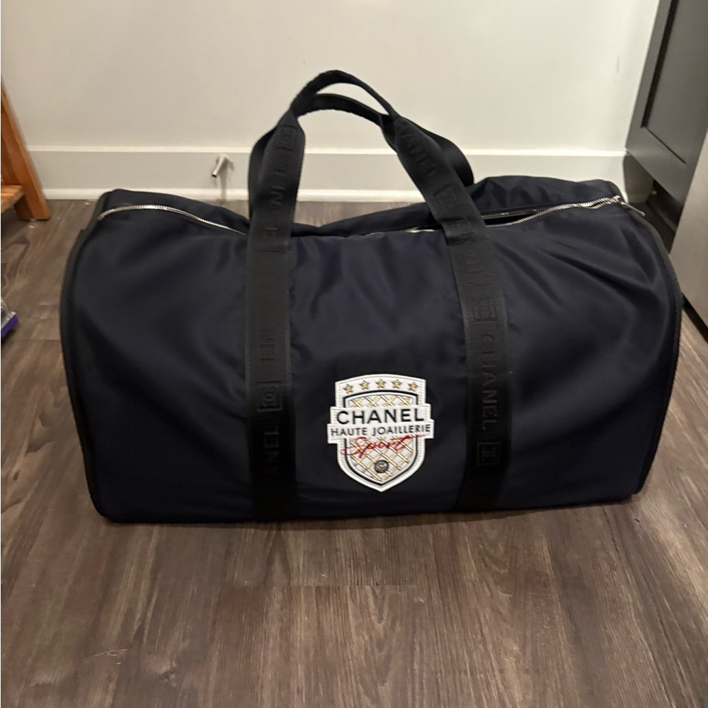 Chanel Black Duffel Bag